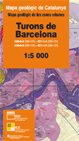 Miniatura del Mapa geològic de les zones urbanes 1:5.000. Turons de Barcelona