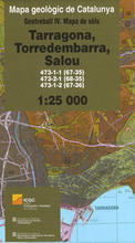 Mapa de sòls 1:25.000 (Geotreball IV): Tarragona, Torredembarra, Salou