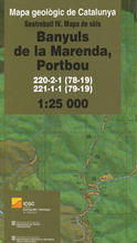 Mapa de sòls 1:25 000. Banyuls de la Marenda
