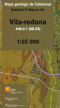 Mapa de sòls 1:25 000. Vila-rodona