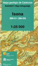 Mapa hidrogeològic 1:25.0000. Isona