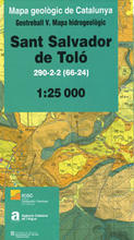 Mapa hidrogeològic 1:25.0000. Sant Salvador de Toló