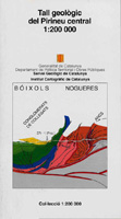 Miniatura del Tall geològic del Pirineu central 1:200.000