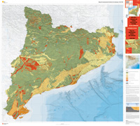 Miniatura Mapa de mesozonació sísmica de Catalunya 1:250.000 (v2, 2020) 