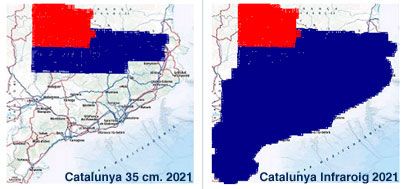 2a publicació Catalunya 35 cm 2021 i 6a publicació Catalunya Infraroig 2021