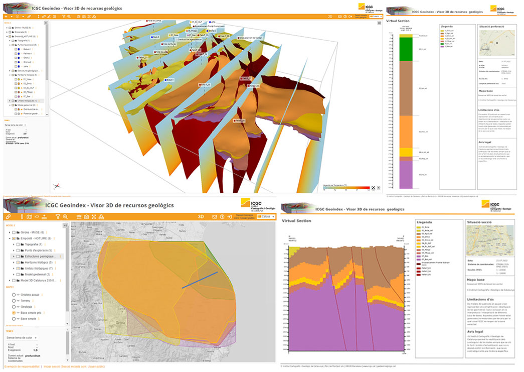 Go to ICGC Viewer Geoindex 3D of geological resources