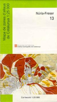 Miniatura de la coberta del Mapa de Núria - Freser